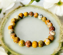 Load image into Gallery viewer, Crazy Lace Agate bead bracelets
