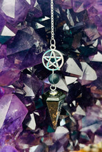 Load image into Gallery viewer, Shungite and black tourmaline pendulum
