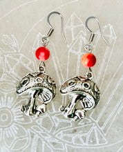 Load image into Gallery viewer, Enchanting Shroom earrings
