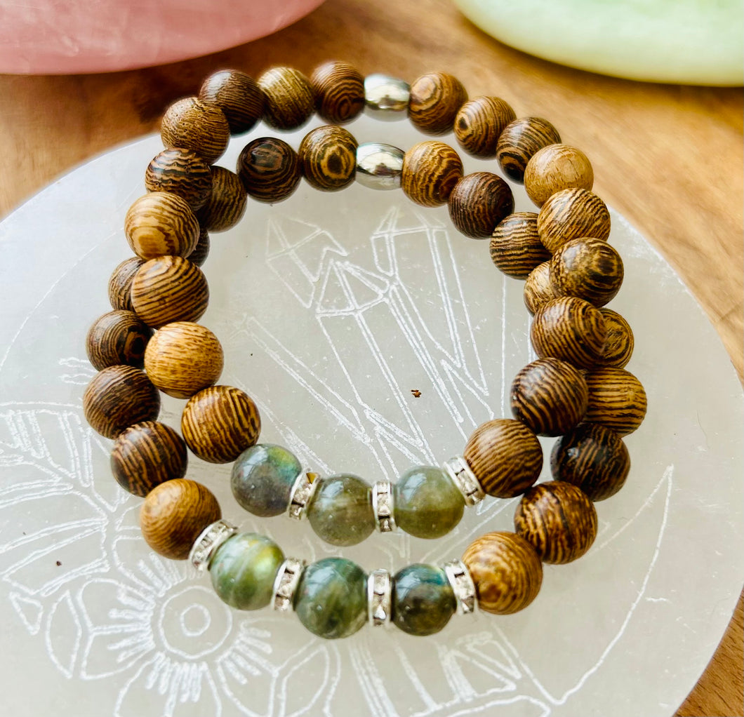 Labradorite bracelet