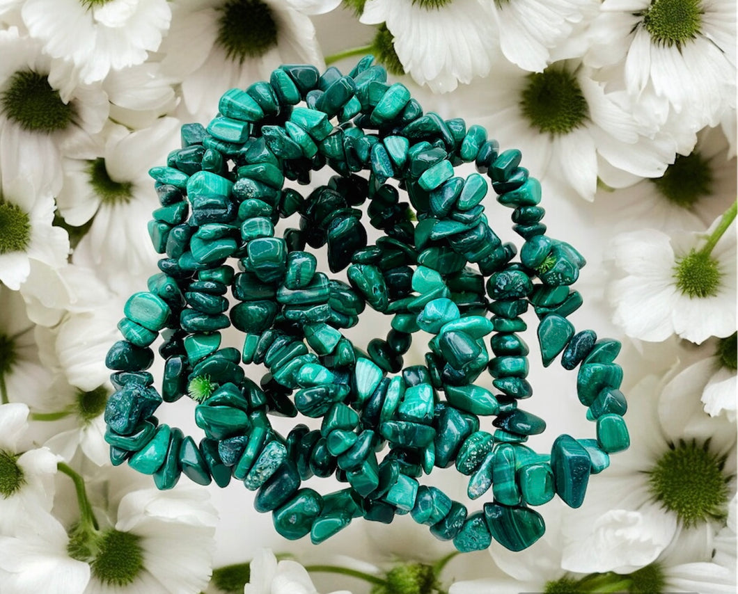 Malachite bracelets