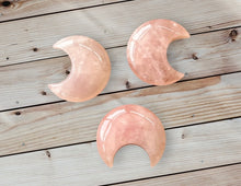 Load image into Gallery viewer, Rose Quartz half moons
