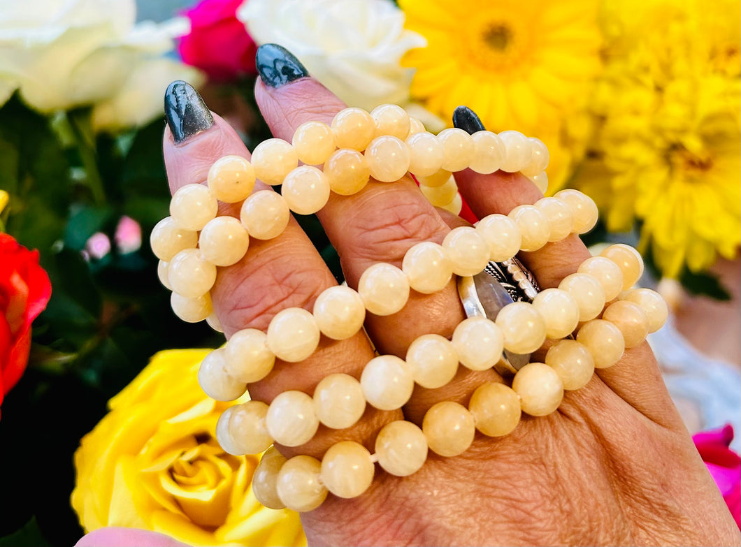 Yellow Calcite Bracelets