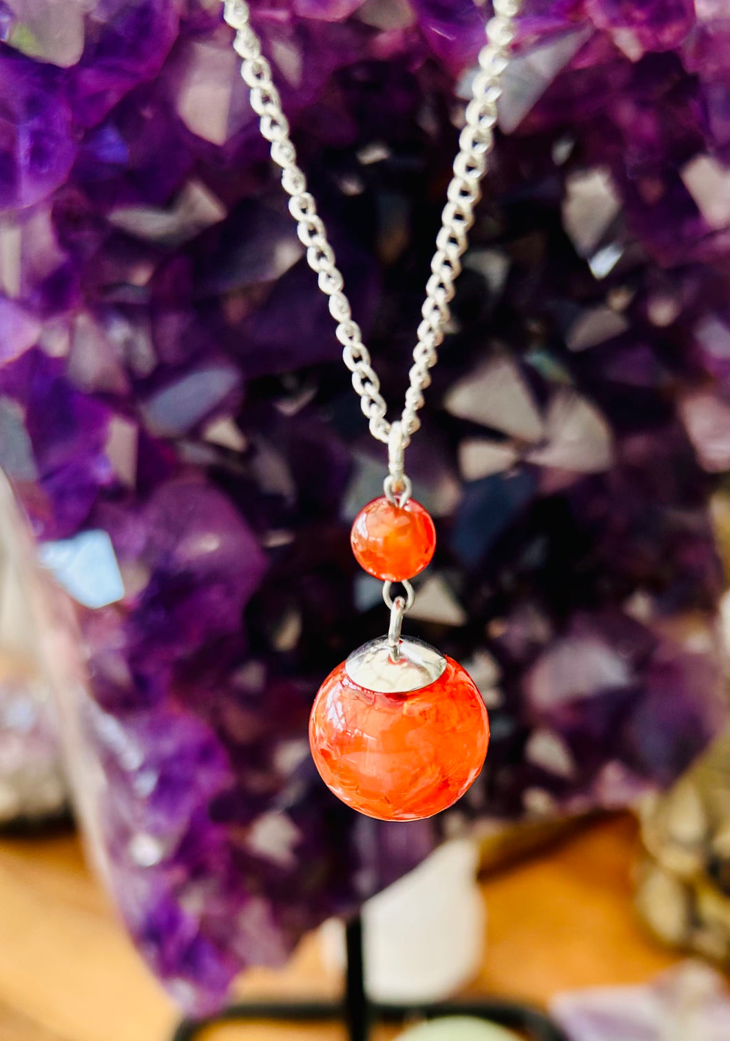 Carnelian pendant