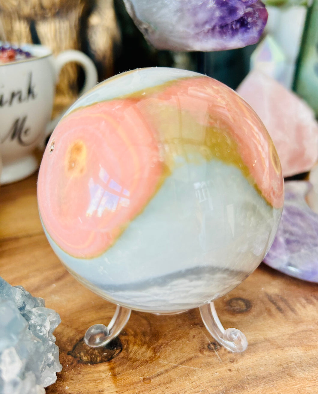 Ocean Jasper sphere