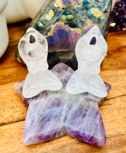 Load image into Gallery viewer, Clear Quartz carved Goddesses
