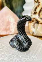 Load image into Gallery viewer, Black Obsidian snake
