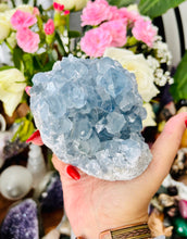 Load image into Gallery viewer, Celestite cluster
