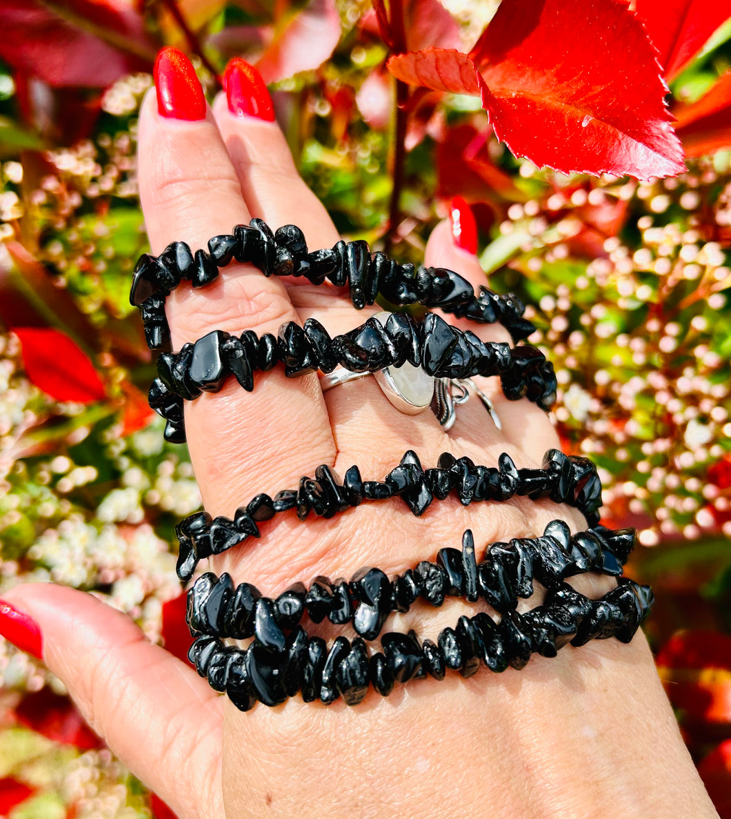 Black tourmaline bracelets