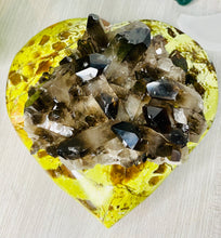 Load image into Gallery viewer, Smoky Quartz cluster
