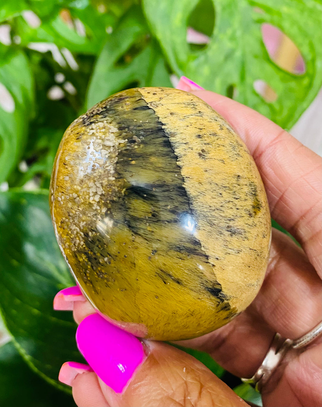 Picture Jasper large pebble