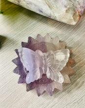 Load image into Gallery viewer, Violet Fluorite butterflies
