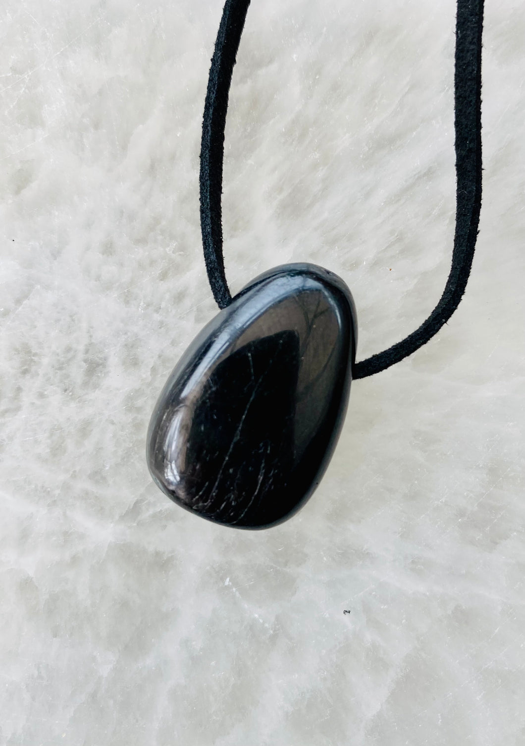 Hypersthene pendant