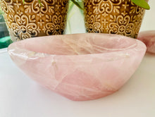 Load image into Gallery viewer, Large Rose Quartz bowl
