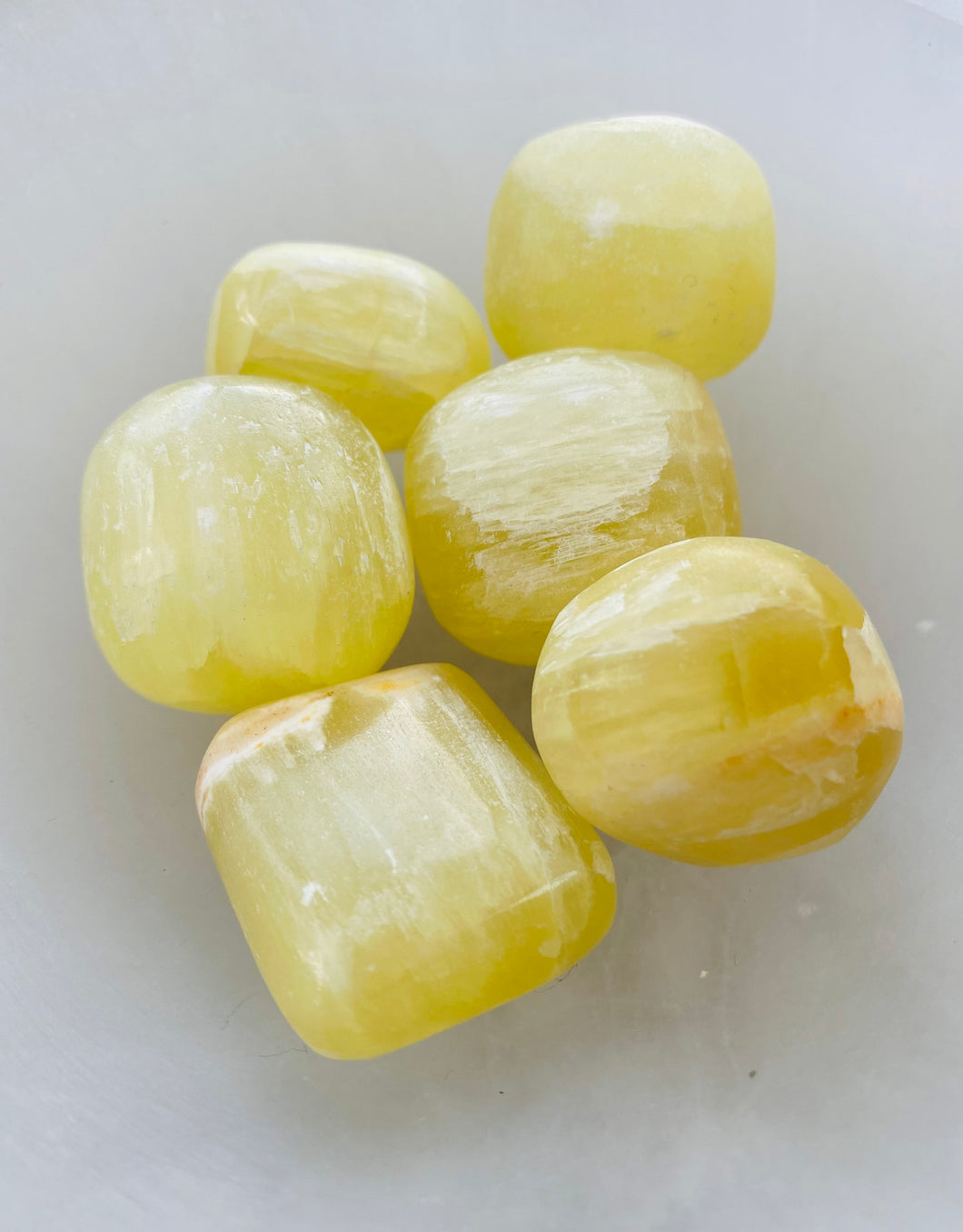 Lemon Calcite tumble