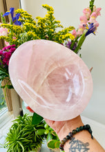 Load image into Gallery viewer, Large Rose Quartz bowl
