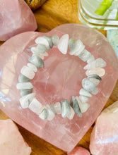 Load image into Gallery viewer, Luna Rose Quartz chunky bracelets
