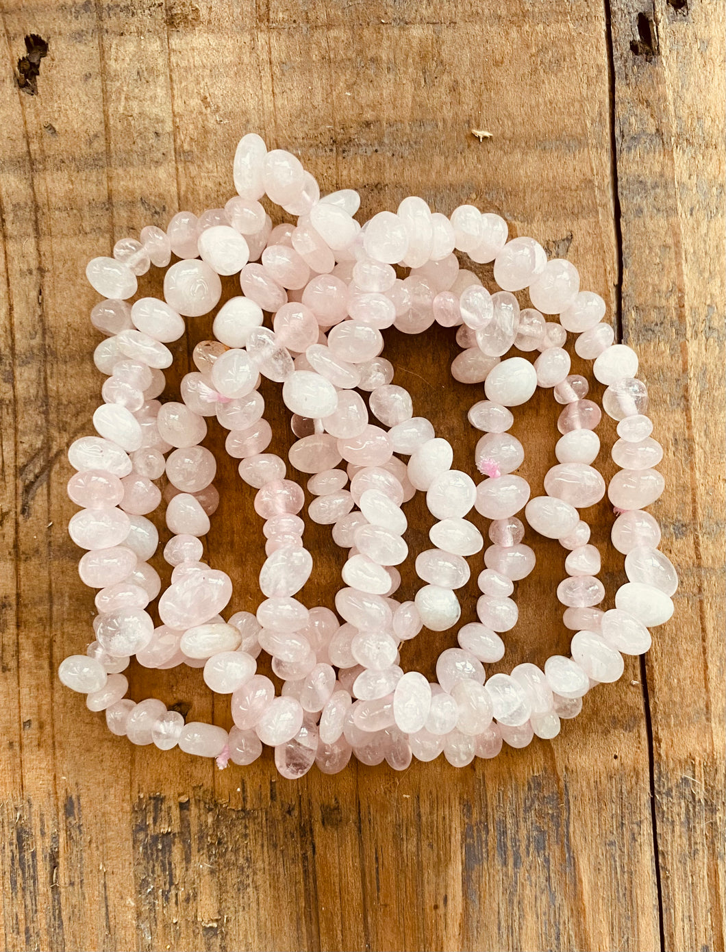 Rose Quartz bead bracelet