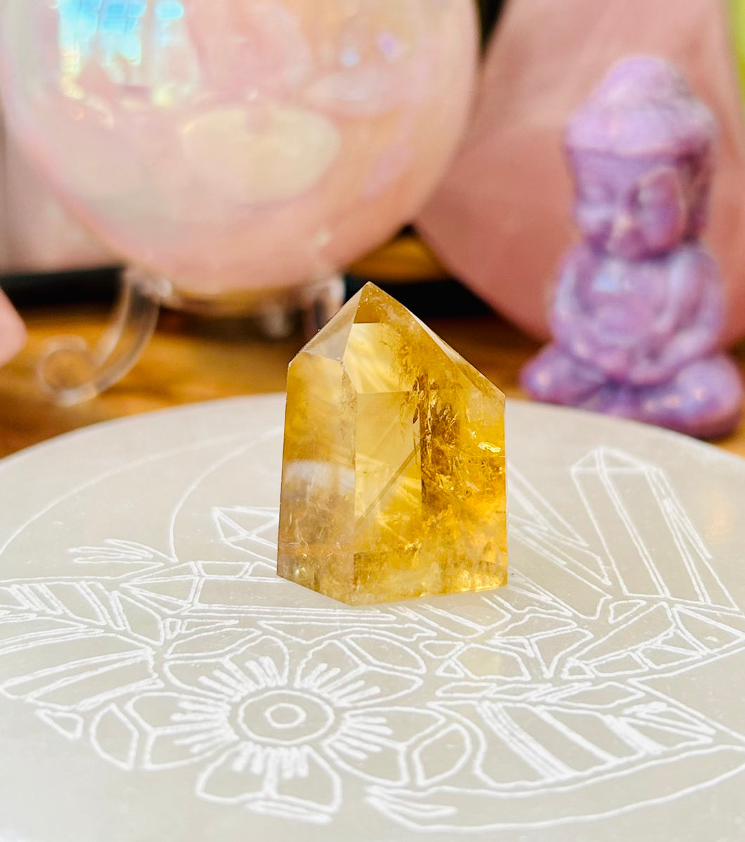 Natural Citrine point