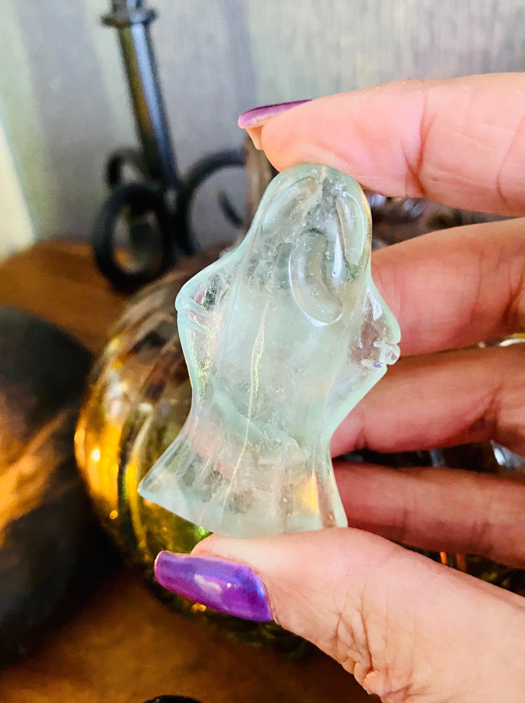 Green Fluorite Ghost