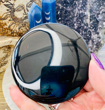 Load image into Gallery viewer, Black Obsidian Scrying Mirror
