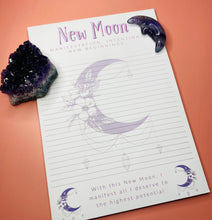 Load image into Gallery viewer, New Moon and Full Moon notepads
